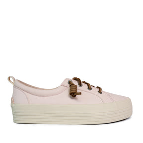 Women's Wave LTT Platform Leather Sneakers - Soft Pink/Off White (25S01152)