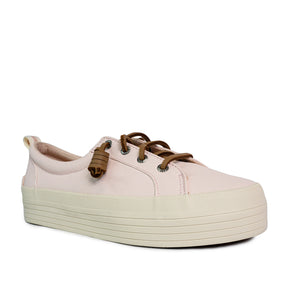 Women's Wave LTT Platform Leather Sneakers - Soft Pink/Off White (25S01152)