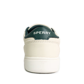 Women's Deck 90 LTT Leather Sneakers - Off White/Green (25S01172)