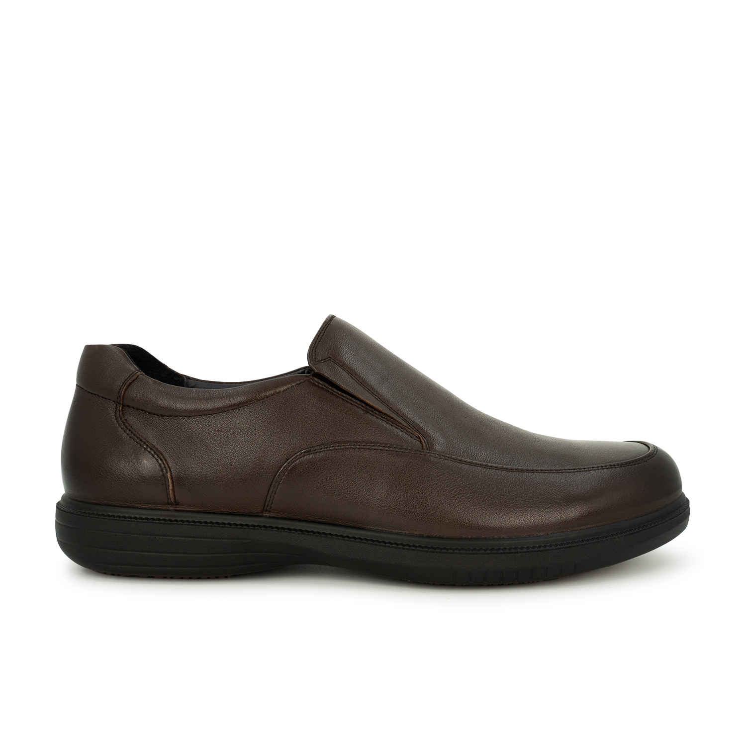 Men's Charles Moc Twin Gore Burnished Casual - Dark Brown (26F00921)