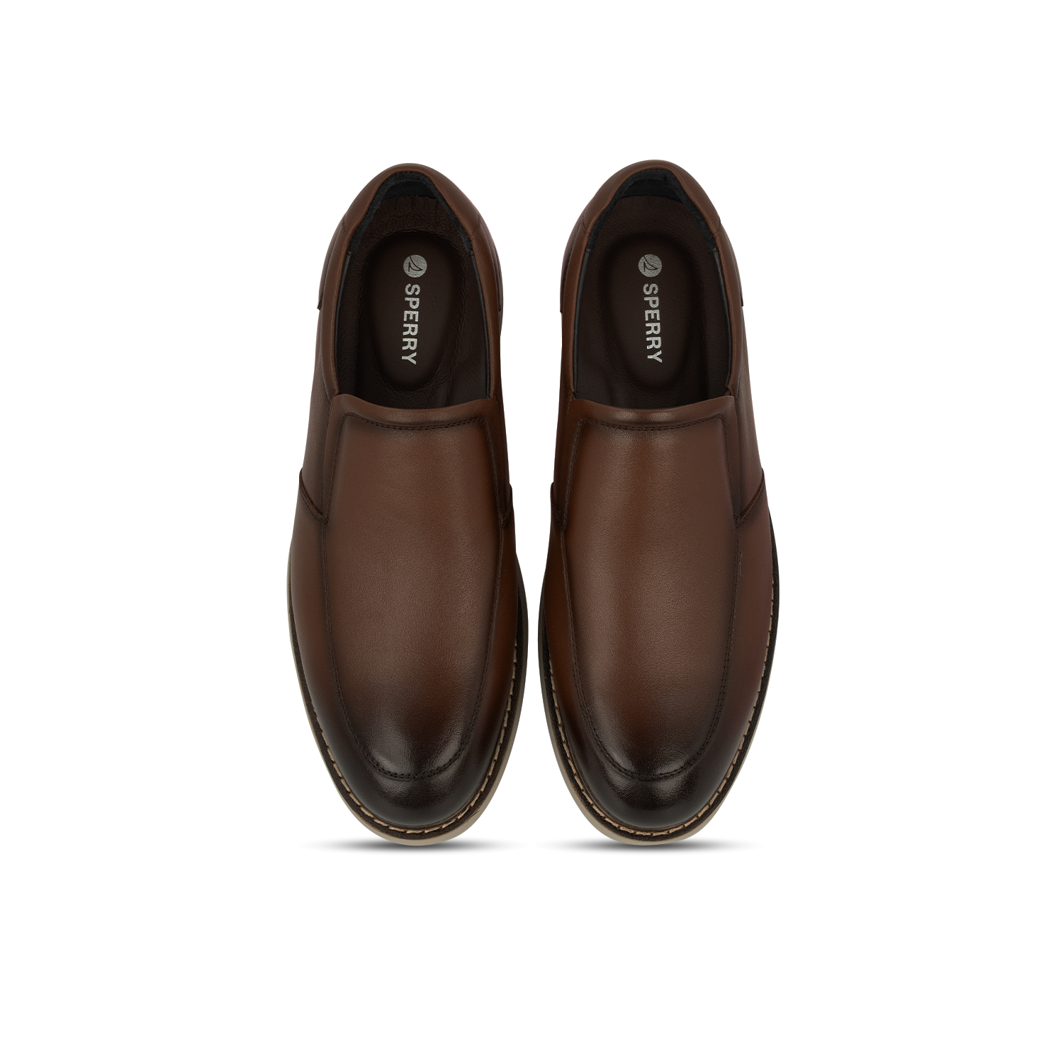 Men's Morris Moc Twin Gore Burnished Casual - Brown (26F00941)