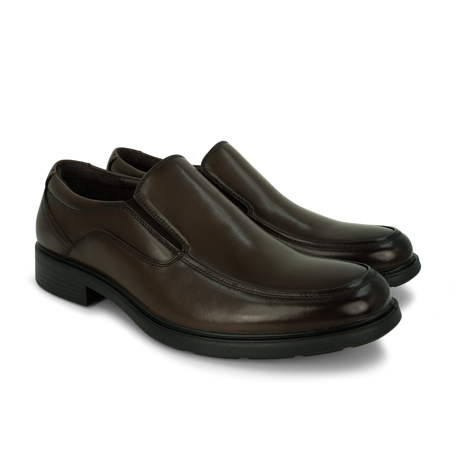 Men's Wade Moc Twin Gore Burnished Casual - Dark Brown (26F00961)