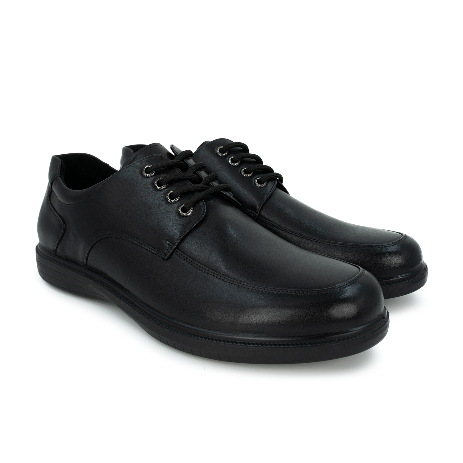 Men's Russell Moc Lace Up Casual - Black (26F01011)