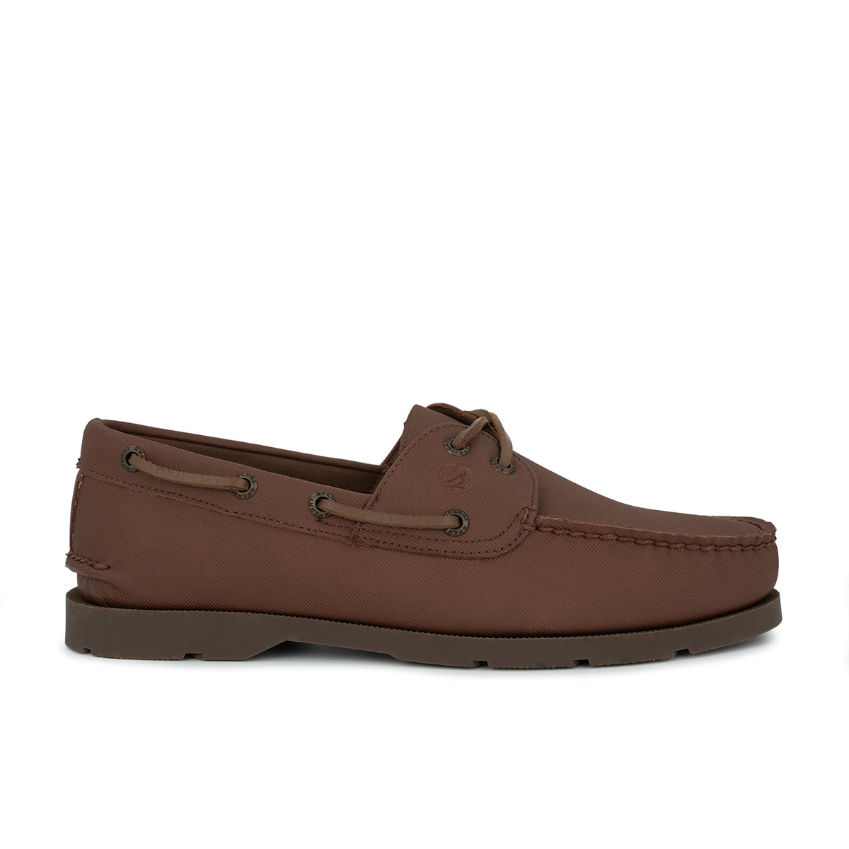 Sperry Men's Leeward Wax Canvas Water Resistant Boat Shoe - Tan/Gum (26F01231)