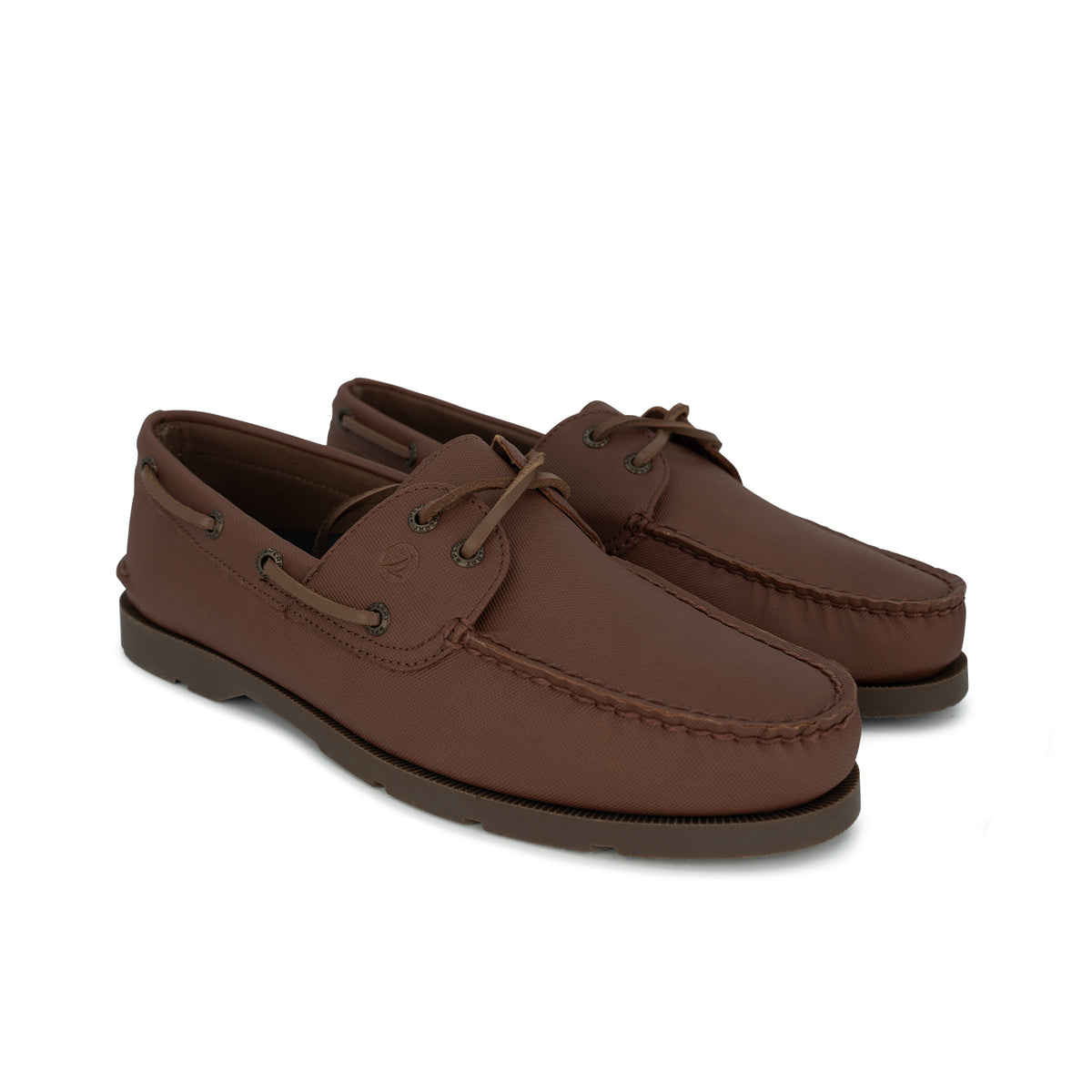 Sperry Men's Leeward Wax Canvas Water Resistant Boat Shoe - Tan/Gum (26F01231)