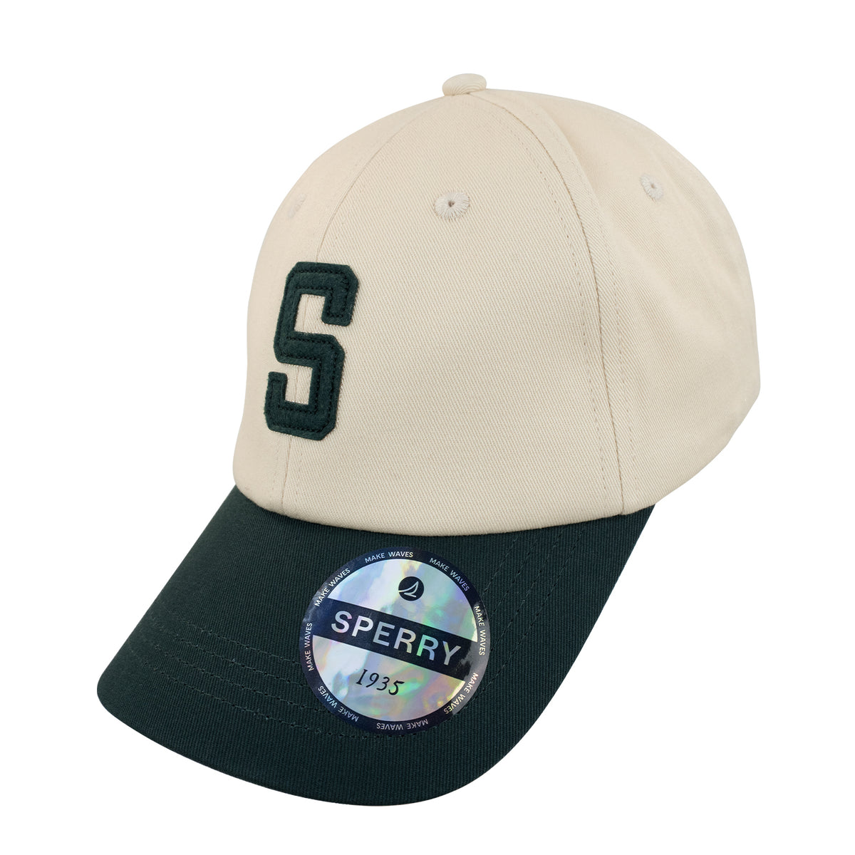 Retro Cap - Cream/Green (26F70600)