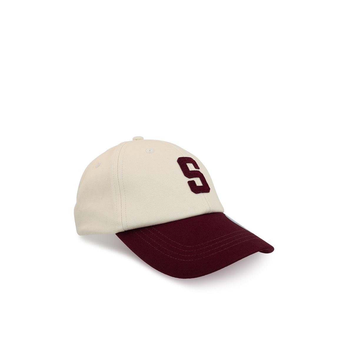Retro Cap - Cream/Merlot (26F70610)