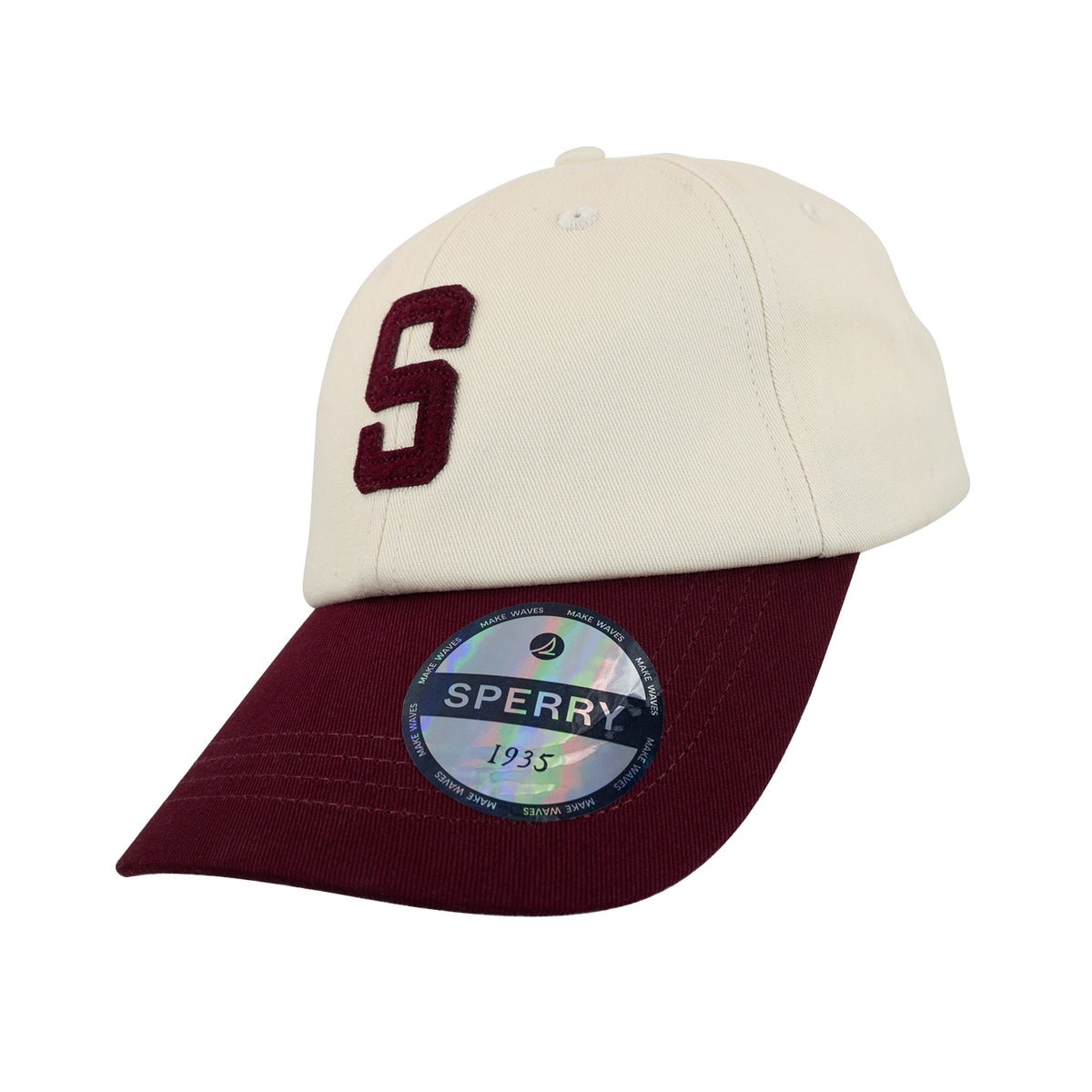 Retro Cap - Cream/Merlot (26F70610)