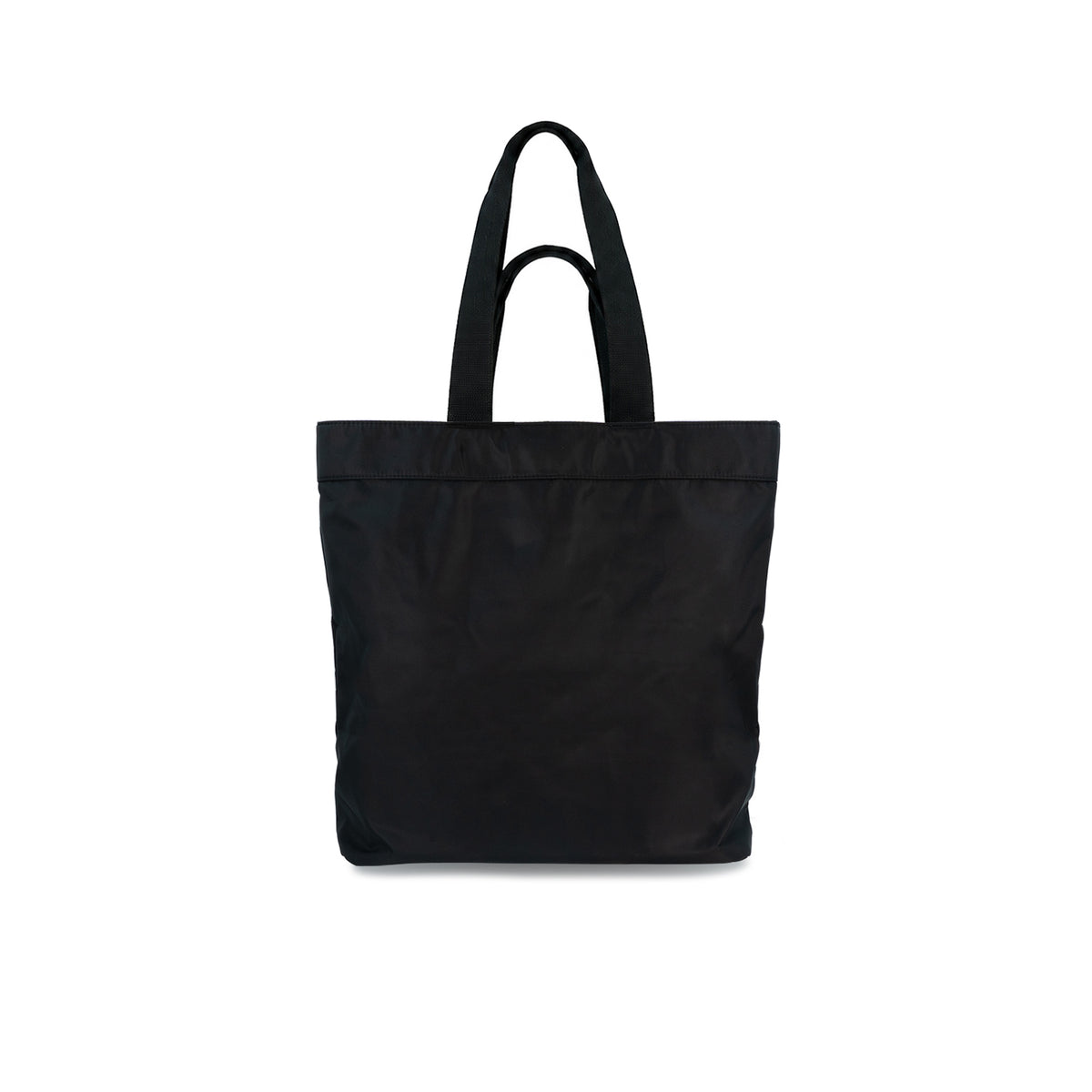 Embossed Nylon Tote Bag - Black (26F80410)