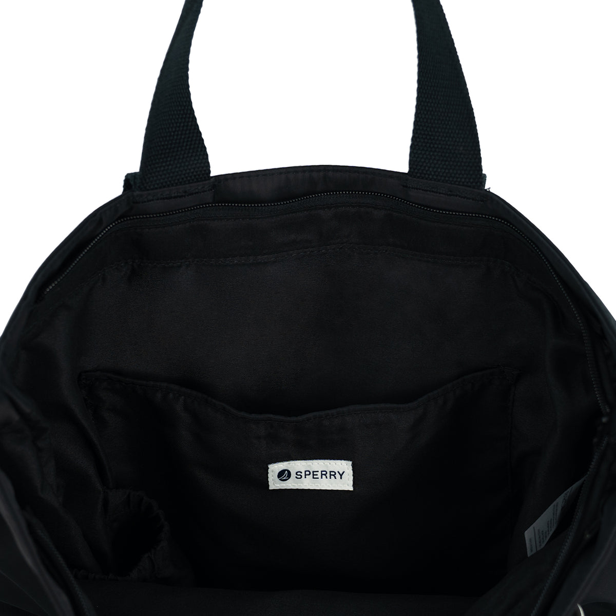 Embossed Nylon Tote Bag - Black (26F80410)