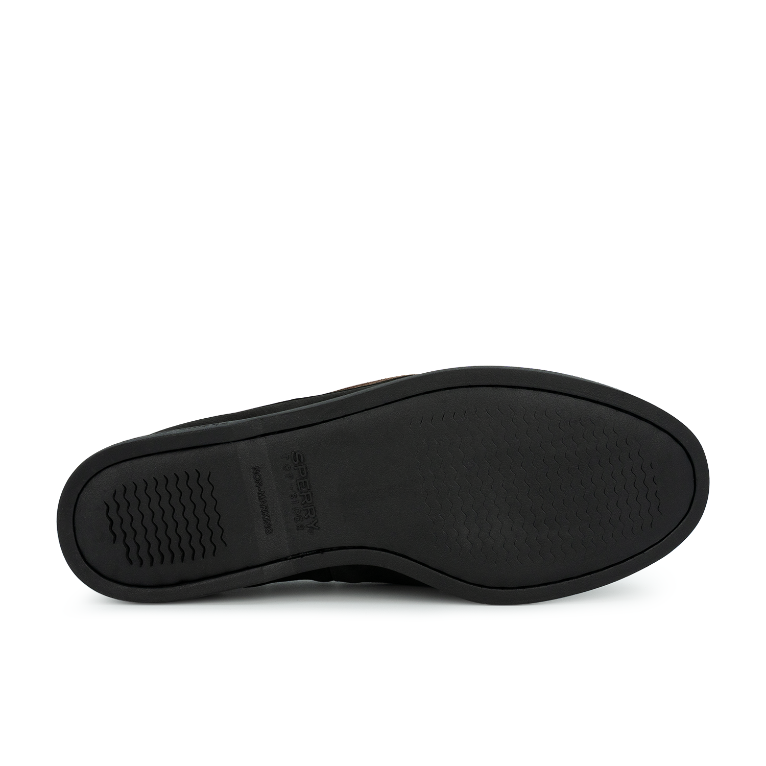 Men's Authentic Original™ 2 Eye Plushlite Nubuck Boat Shoe - Black (26S00011)