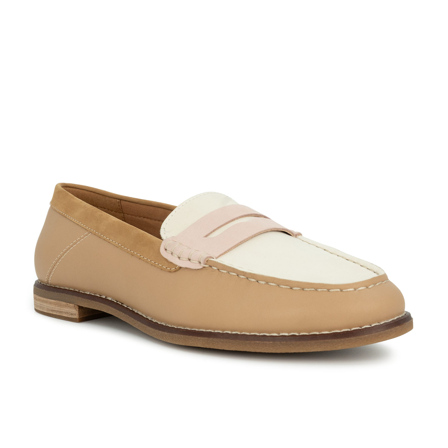 Women's Seaport Penny Plushwave Nubuck Casual - Tan/Birch/Pink (26S00192)
