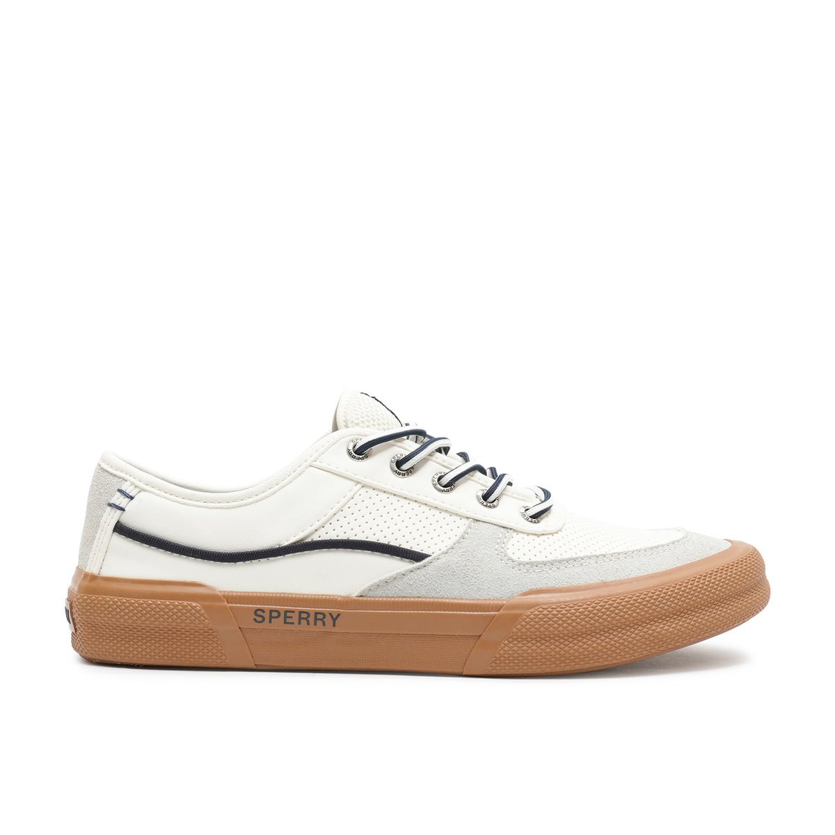 Sperry Men's Soletide Breton Sneakers - Off White/Blue (26S00241)