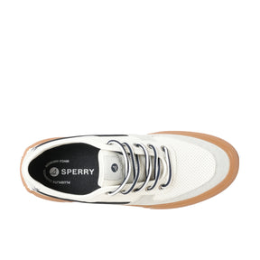 Men's Soletide Breton Sneakers - Off White/Blue (26S00241)