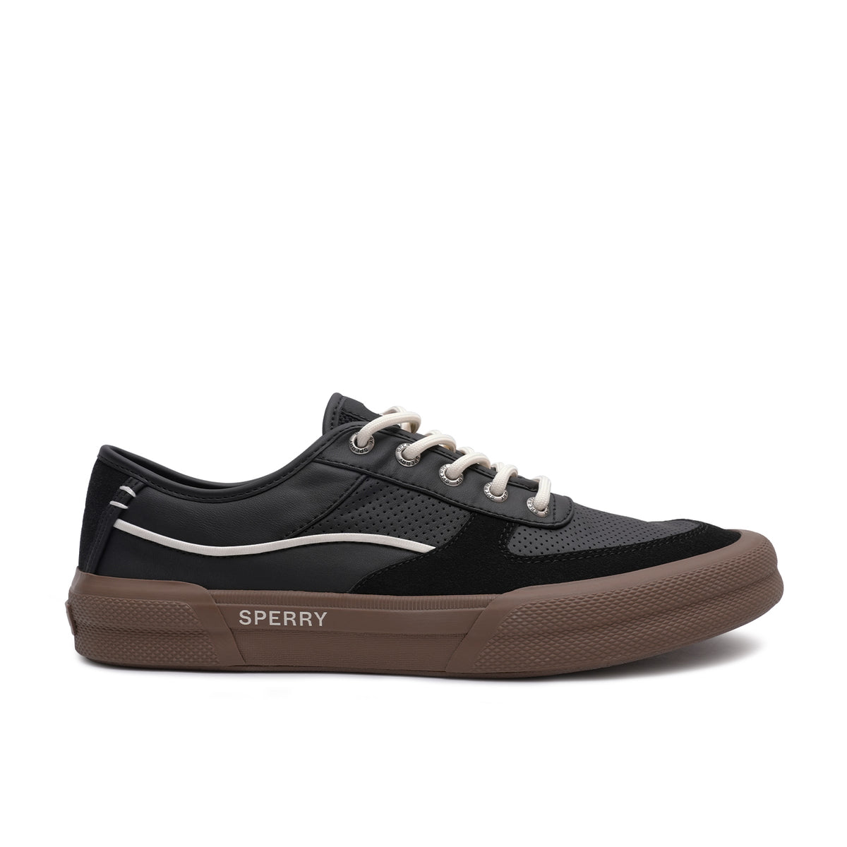Men's Soletide Sneakers - Black/Gum (26S00251)