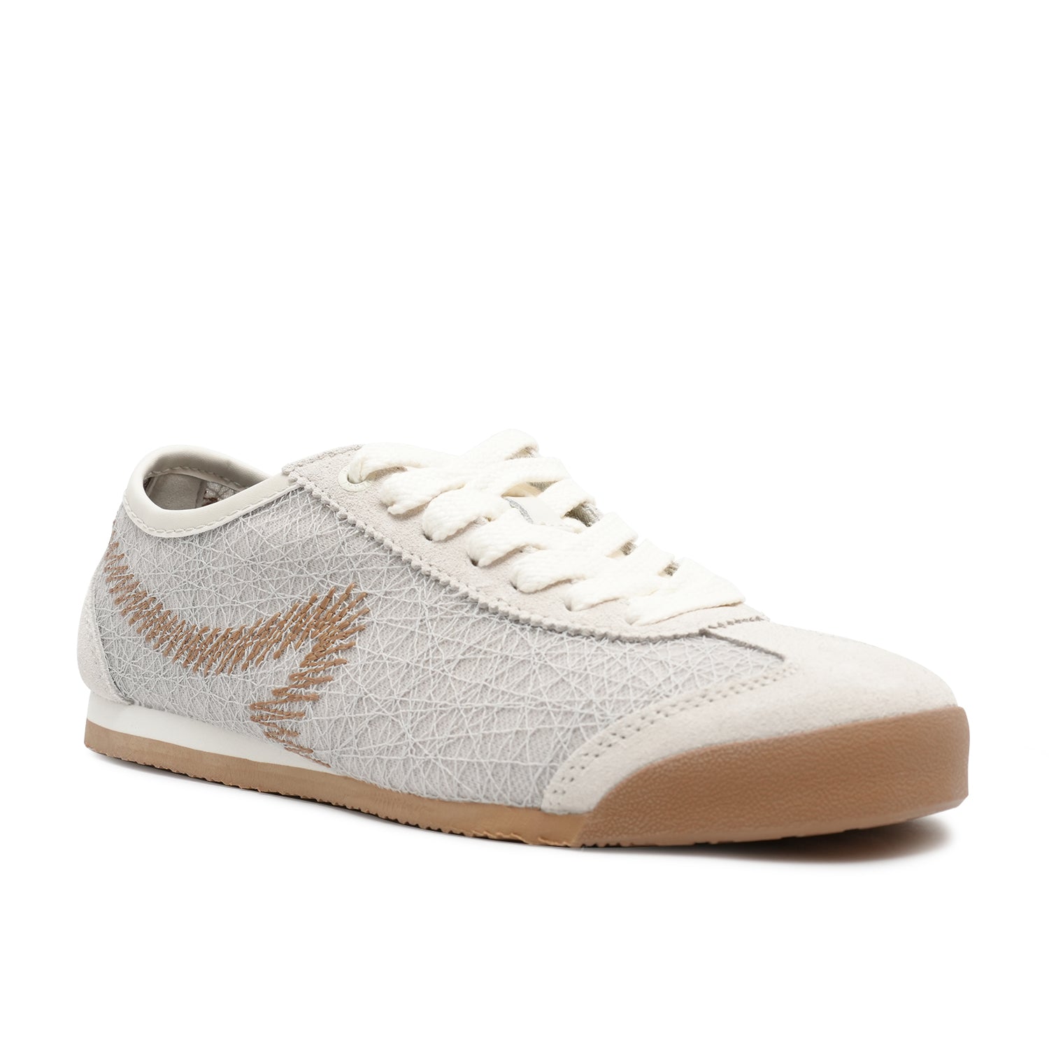 Women's Bow Wave Knit Sneakers - Grey (26S00362)