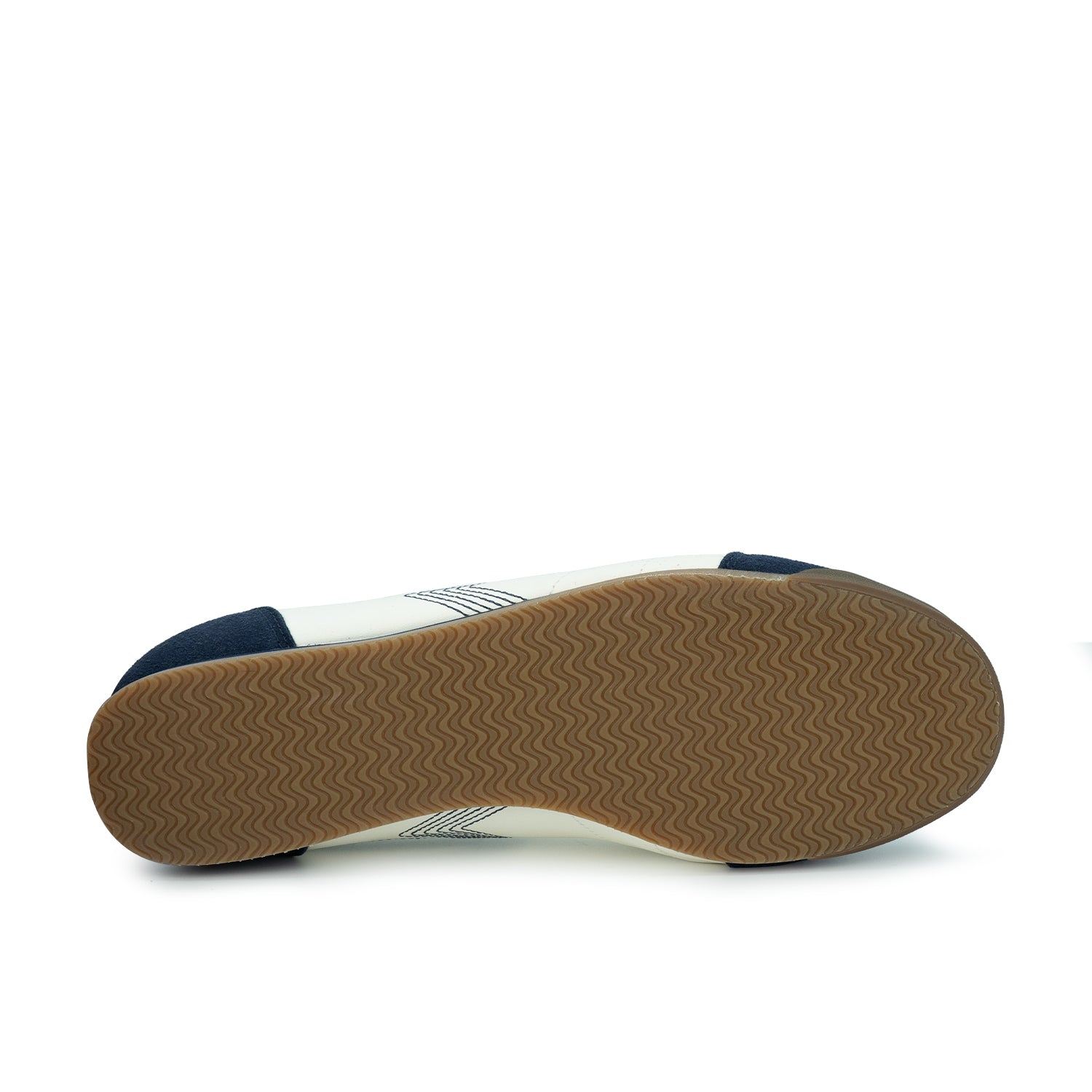 Men's Bow Wave Sneakers - White/Navy (26S00381)
