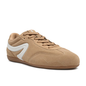Men's Slim Wave Suede Sneakers - Tan (26S00441)