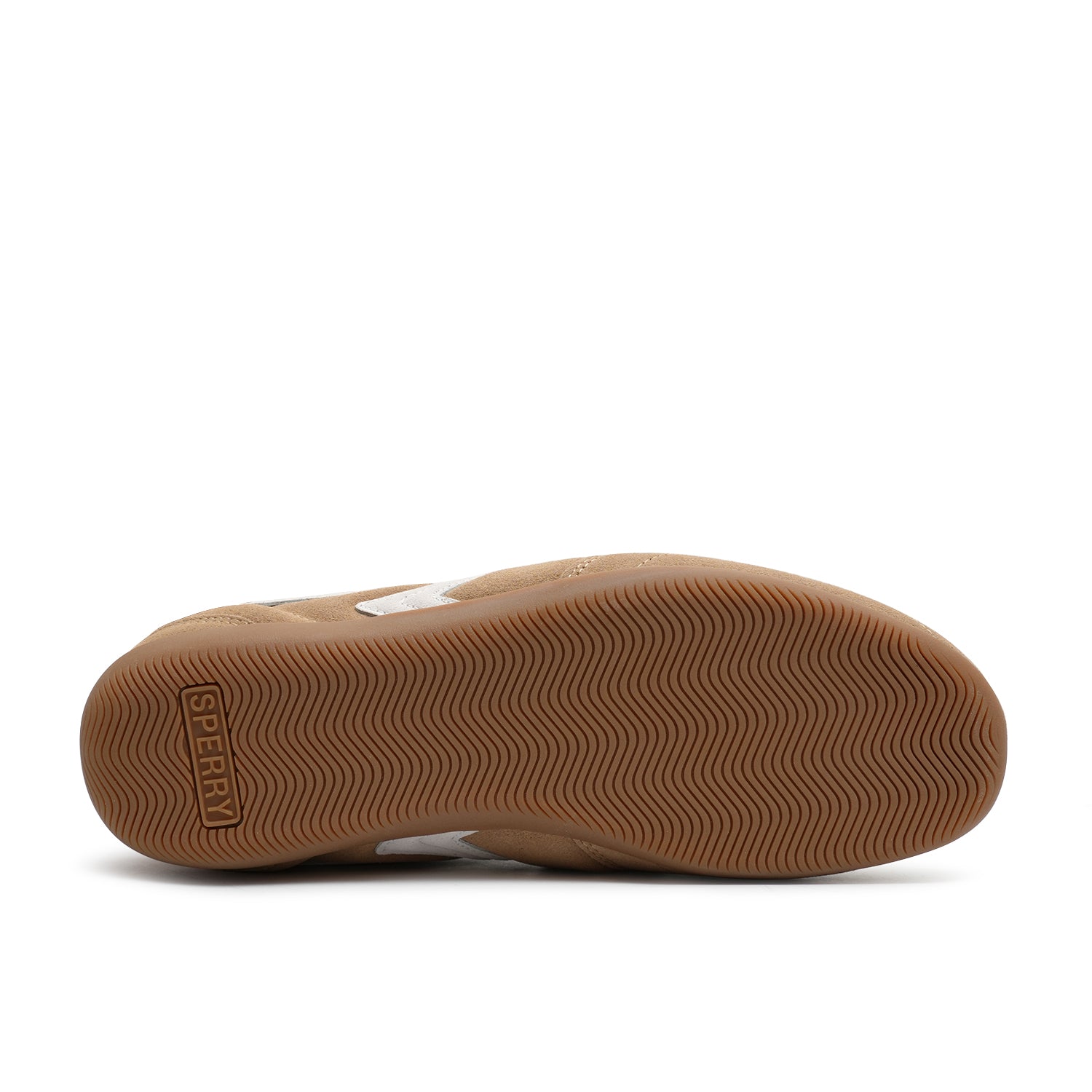 Men's Slim Wave Suede Sneakers - Tan (26S00441)