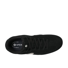 Men's Slim Wave Suede Sneakers - Black (26S00451)