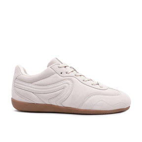 Women's Slim Wave Suede Sneakers - Early Frost (26S00472)