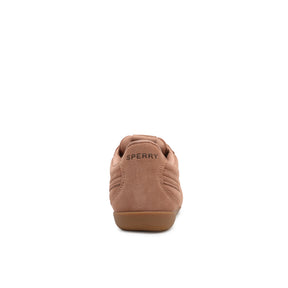 Women's Slim Wave Suede Sneakers - Mocha Mousse (26S00482)
