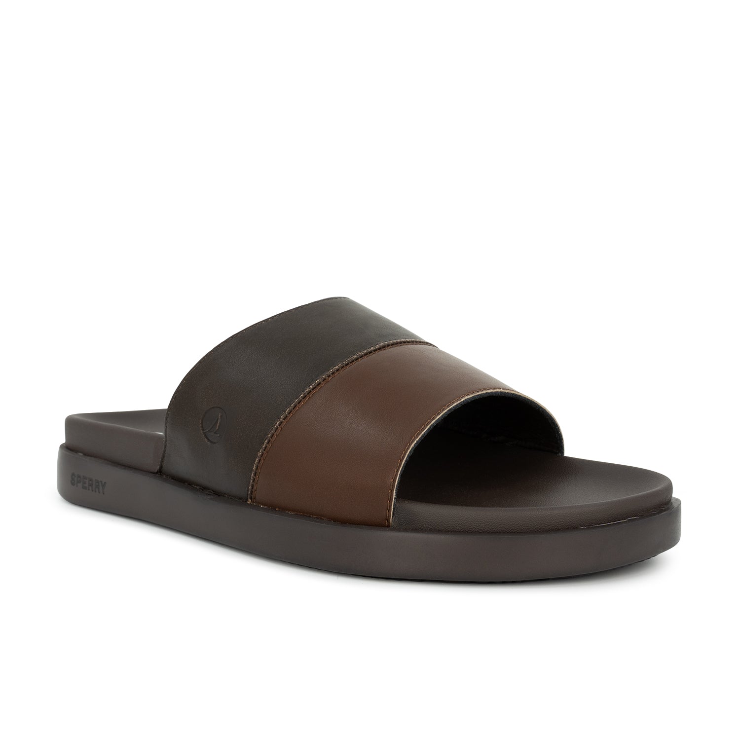 Men's Drift Leather Slide Sandal - Amaretto (26S00791)