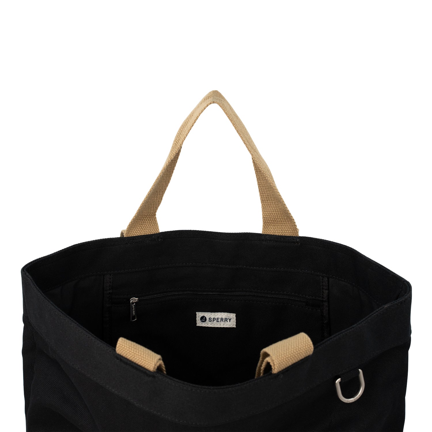 Large Tote Bag--Bkkh-Black Khaki