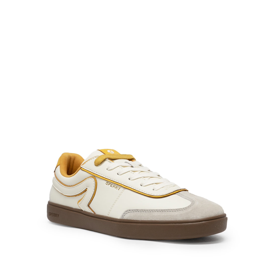 Men's Sail 90 Leather Sneakers - Varsity Yellow (25F03611)