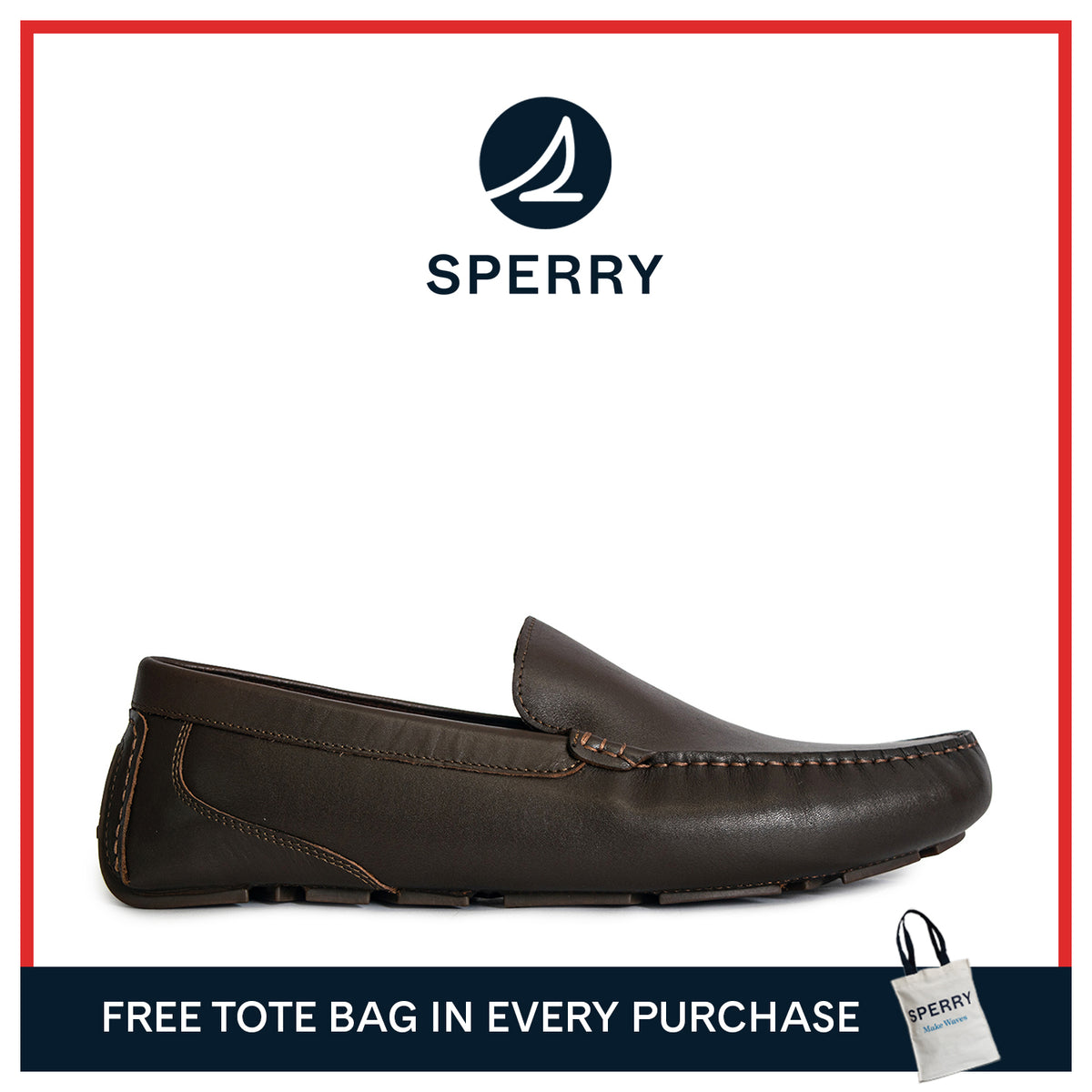 Men's Davenport Casual Loafers - Dark Brown (25S00091)