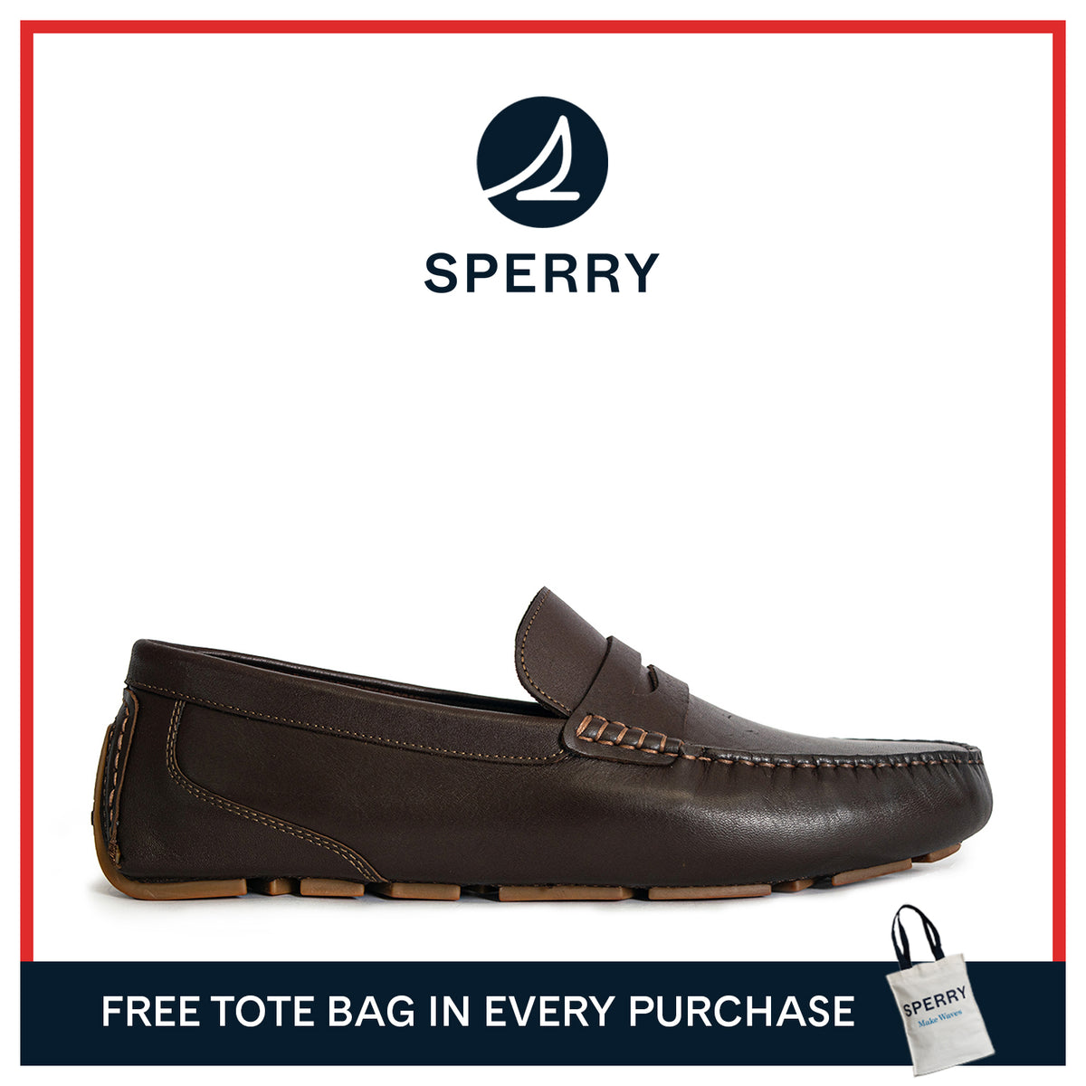 Men's Davenport Casual Penny Loafers - Amaretto (25S00131)
