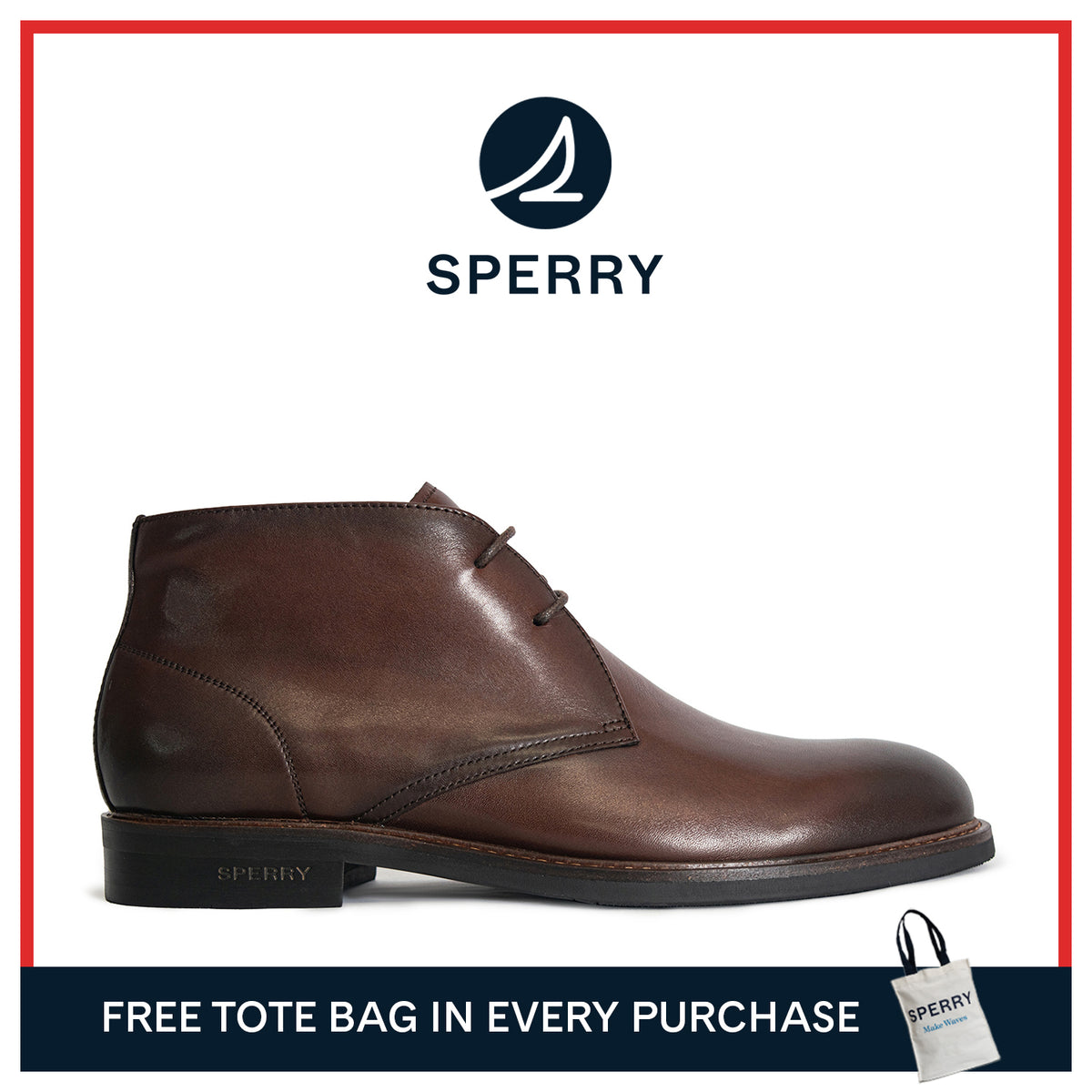 Men's Seaport Chukka - Dark Brown (25S00221)