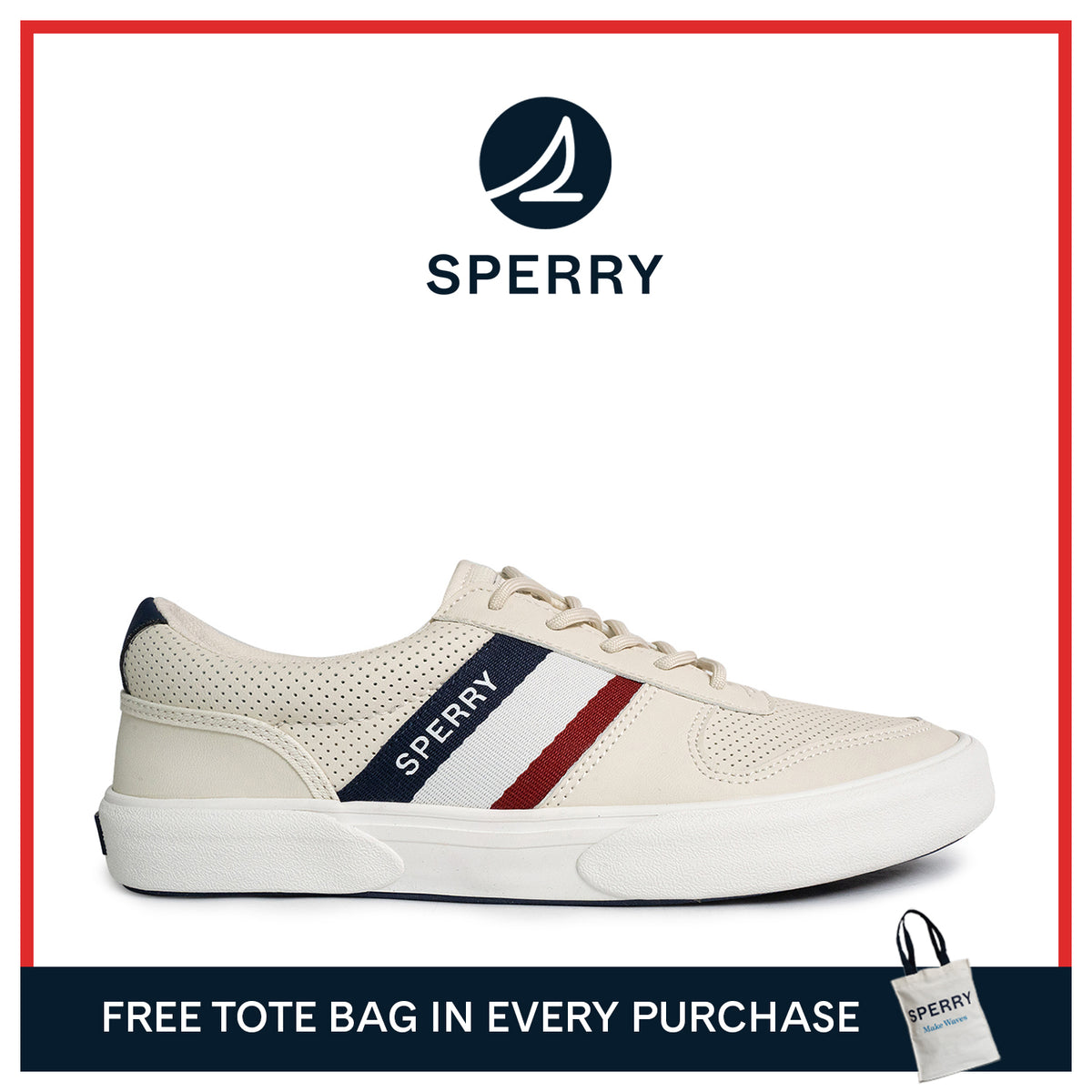 Men's Halyard Retro II Sneakers - Bone (25S00511)