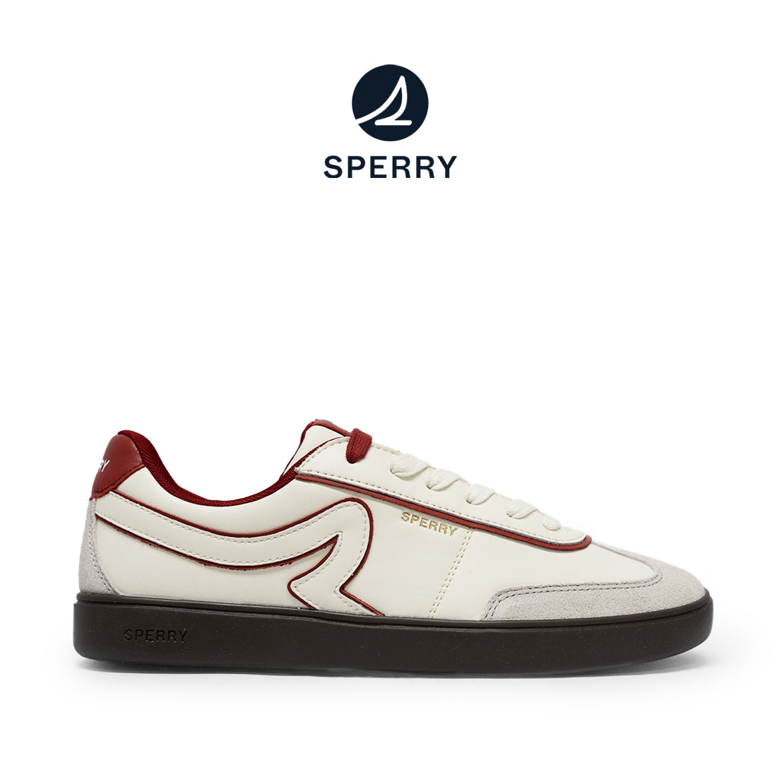 Men's Sail 90 Leather Sneakers - Varsity Red (25F03601)