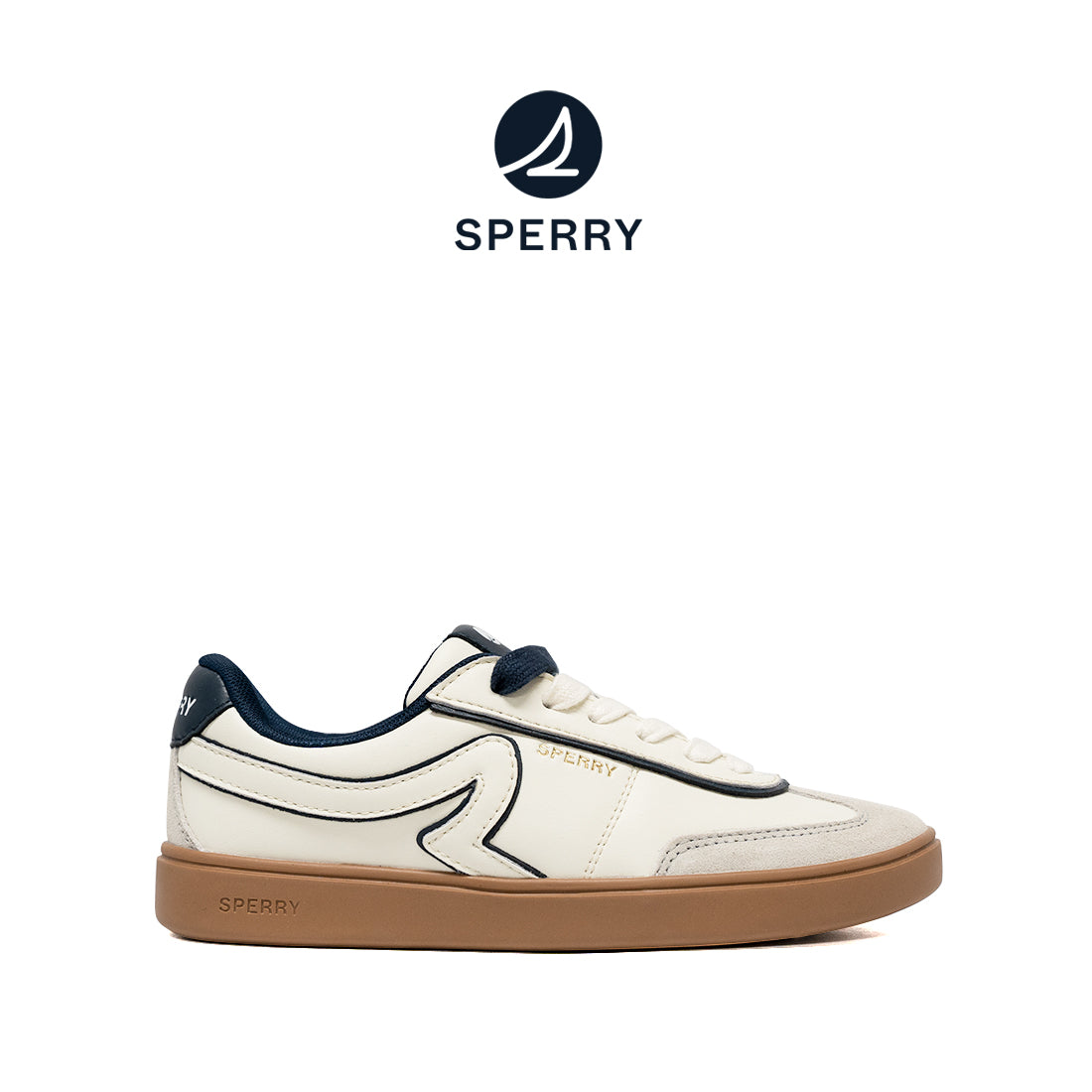 Women's Sail 90 Leather Sneakers - Varsity Blue (25F04222)