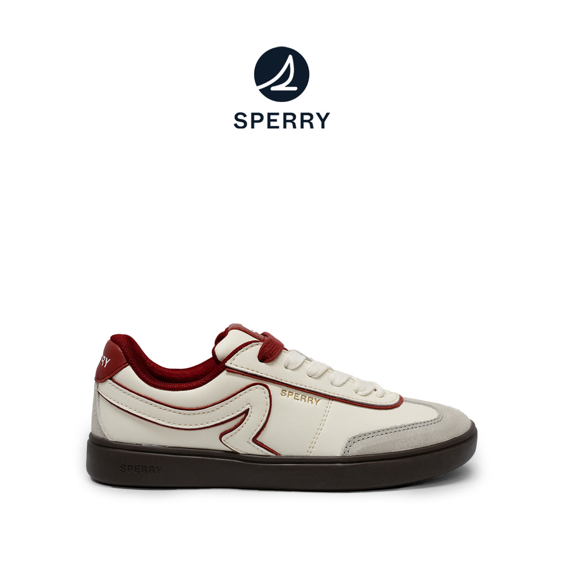Women's Sail 90 Leather Sneakers - Varsity Red (25F04242)