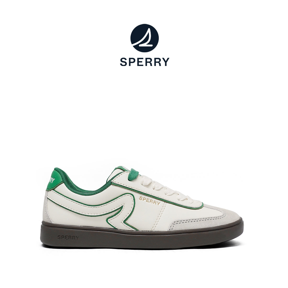 Women's Sail 90 Leather Sneakers - Varsity Green (25F04232)