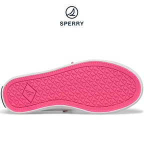 Sperry Kid's Girls Crest Vibe Sneaker White (STK163048)