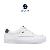 Kid's Boardwalk Leather Sneakers - White (24F00393)