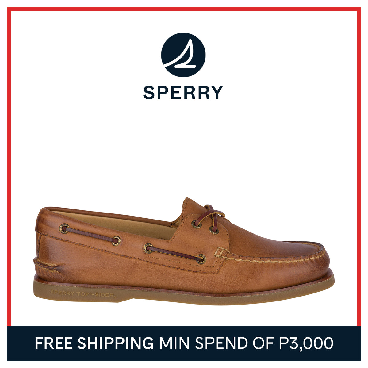 Men's Gold Cup™ Authentic Original™ Boat Shoe Tan (STS17471)