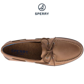 Sperry Women's Authentic Original 2-Eye Plush Sahara  Boat Shoe Sahara (STS19263)