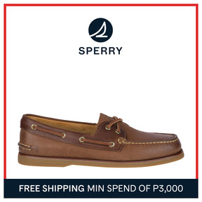 Men's Gold Cup Authentic Original Rivingston Tan Boat Shoes (STS19319)