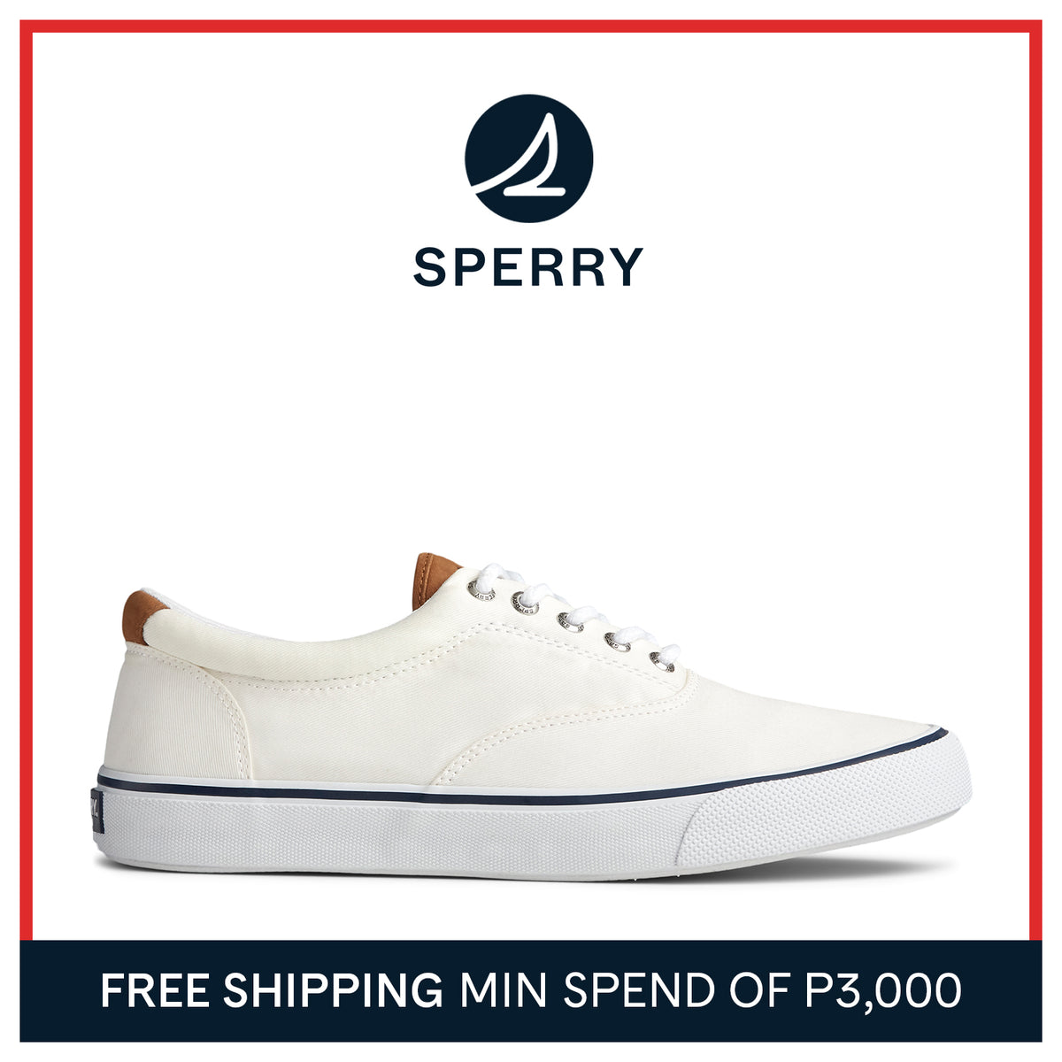 Men's Striper II CVO Sneaker White (STS22043)