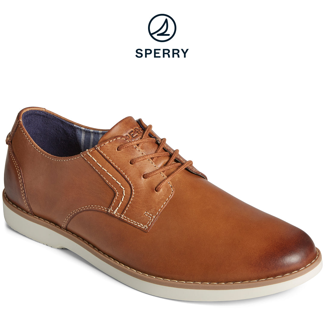 Sperry Men's Newman Oxford Leather Tan  Casual Tan (STS22071)