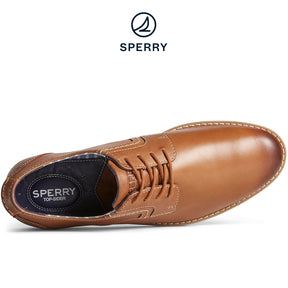 Sperry Men's Newman Oxford Leather Tan  Casual Tan (STS22071)
