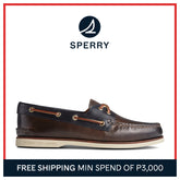 Men's Gold Cup Ao 2-Eye Revenge Soft Fossil/ Blue Boat Shoes (STS22142)