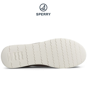 Sperry Men's Coastal Plushwave Lace Up 3-Eye Sneaker Grey (STS22674)