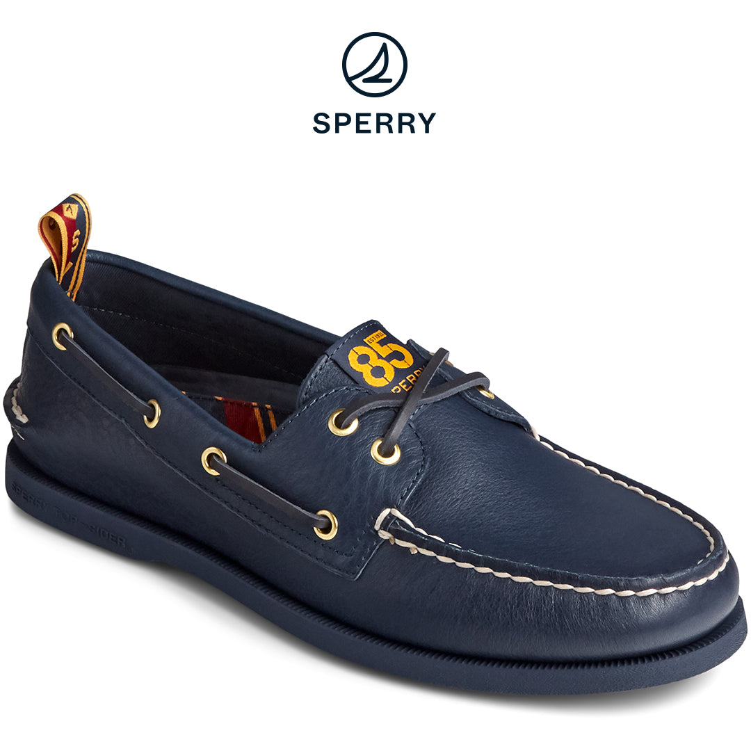 Sperry Men's Authentic Original 2-Eye 85Th Anniversary Boat Shoe Navy (STS22925)