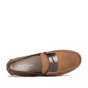 Men's Davenport Penny Loafers - Brown Buc (STS23192)
