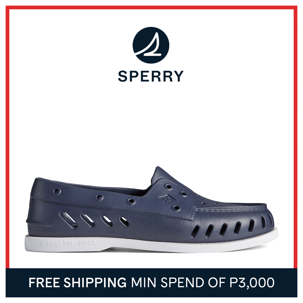 Men's Authentic Original Float Navy Boat Shoe (STS23289)